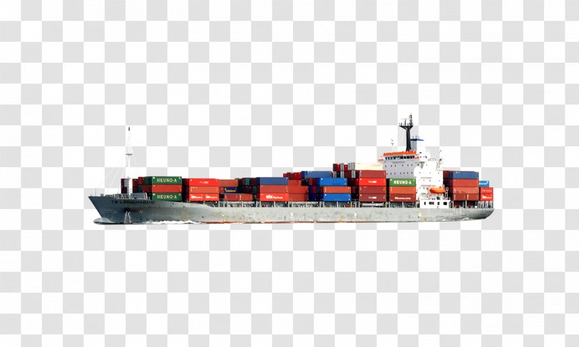 Cargo Ship - Freight Transport - Boat Transparent PNG