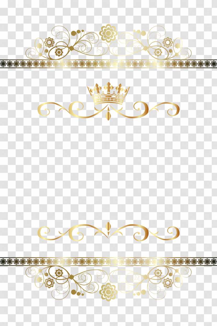 U6cd3u5347 Gold - Frame Transparent PNG