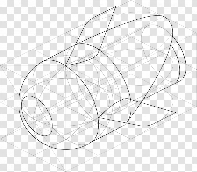 Circle Point Angle - Line Art Transparent PNG