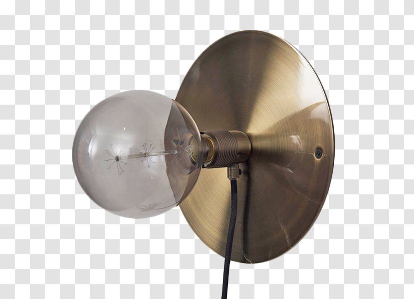 Bronze Lamp Copper Furniture Lighting - Sconce - Edison Screw Transparent PNG
