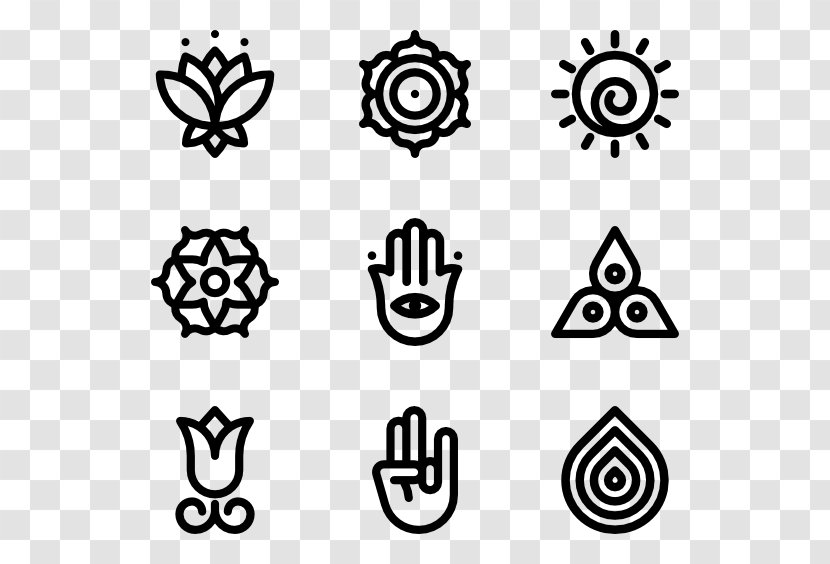 Yoga Symbol - Symmetry - Symbols Transparent PNG