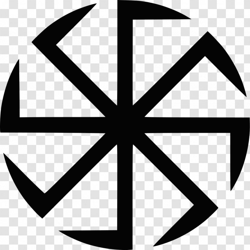 Symbol Swastika Slavs Kolovrat Slavic Native Faith - Paganism - Swastik Transparent PNG