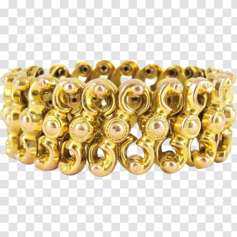 Colored Gold Bracelet Jewellery Bangle - Material Transparent PNG