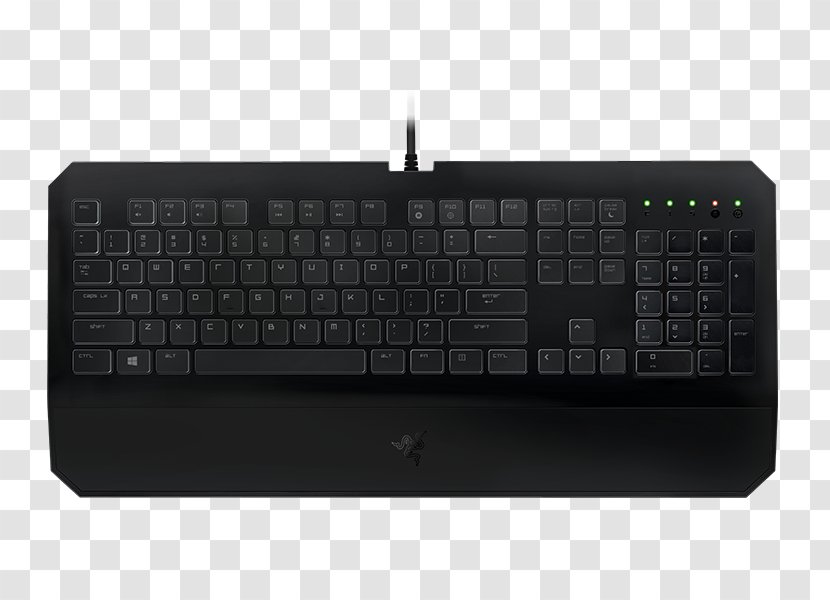 Computer Keyboard Razer DeathStalker Essential Inc. Mouse - Multimedia Transparent PNG