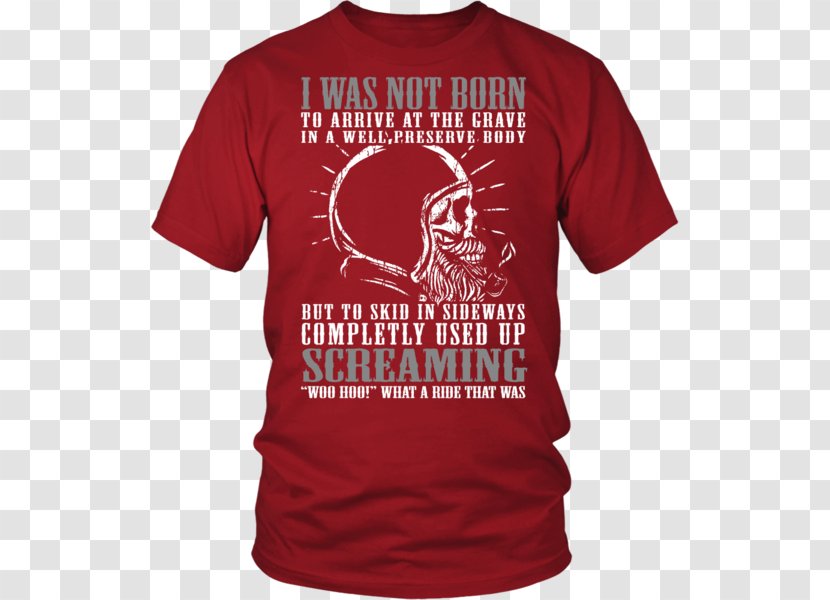 T-shirt Top Hoodie Sleeve - Sweatshirt - Screaming Skull Transparent PNG