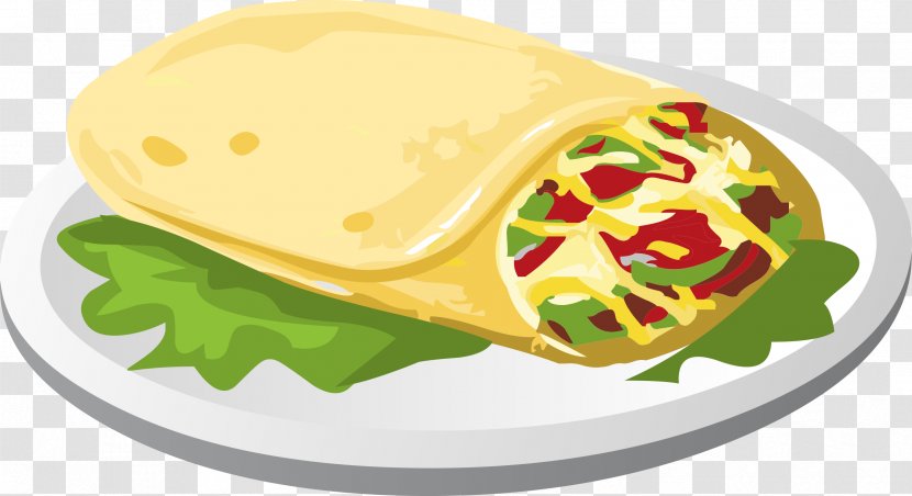 Breakfast Burrito Taco Mexican Cuisine - Egg - Food Processing Transparent PNG