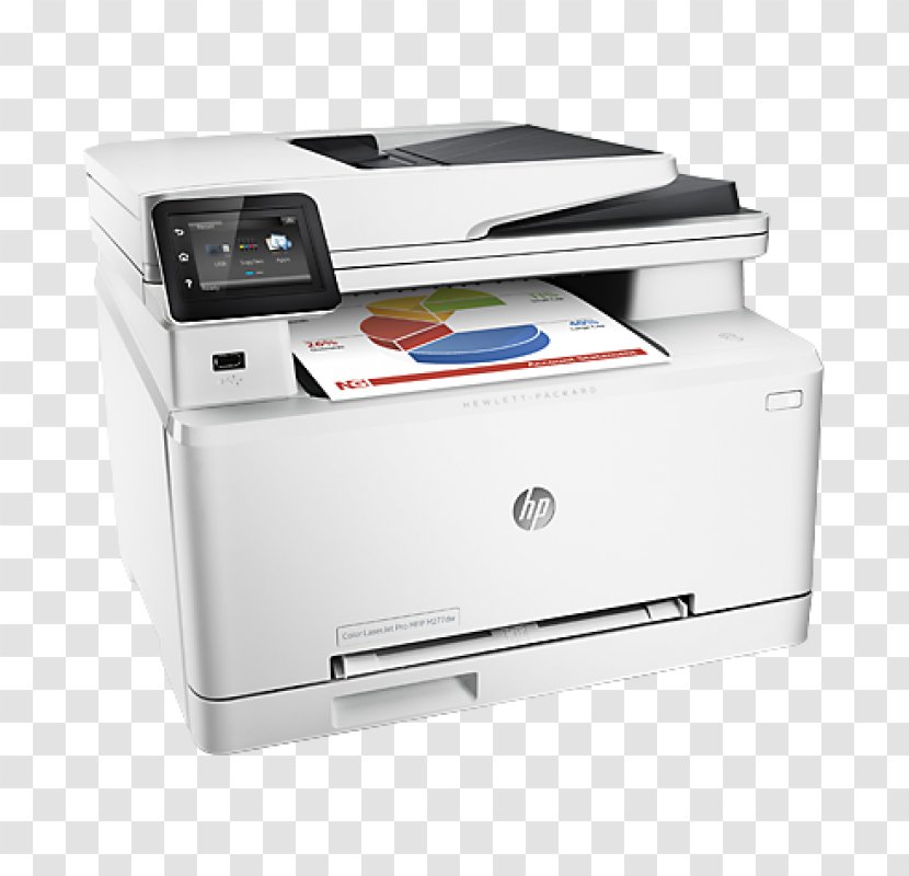 Hewlett-Packard HP LaserJet Pro M277 Multi-function Printer - Printing - Hewlett-packard Transparent PNG