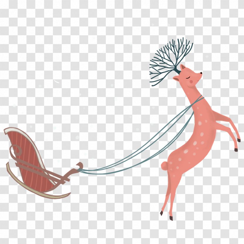 Deer Clip Art - Tail - Brown Cartoon Transparent PNG