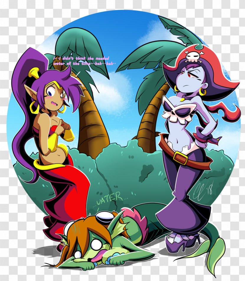 Shantae: Half-Genie Hero Drawing Digital Art Fan Sketch - Belly Dance - Shantae Transparent PNG