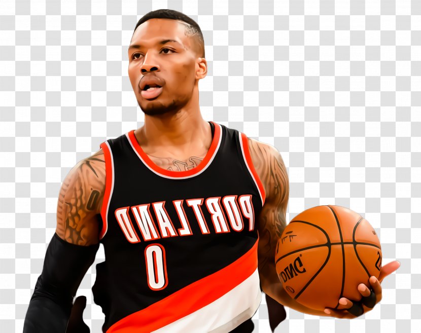 Damian Lillard - Ball - Sleeveless Shirt Sport Venue Transparent PNG