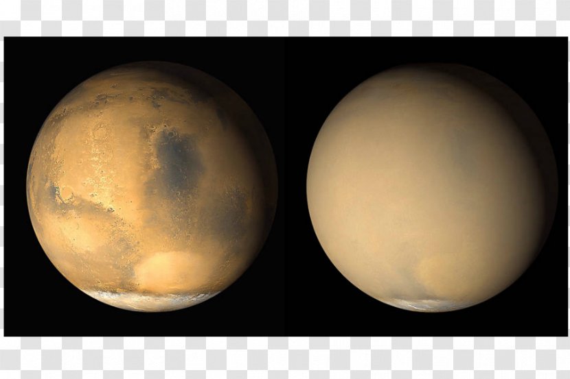 Planet Mars Global Surveyor Dust Storm Transparent PNG