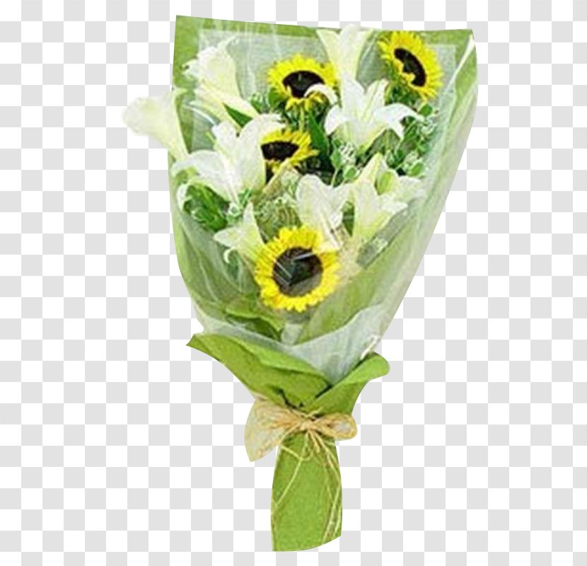 U9baeu82b1 Flower Bouquet Beach Rose Nosegay - Vase - Sunflower Lily Mash Transparent PNG