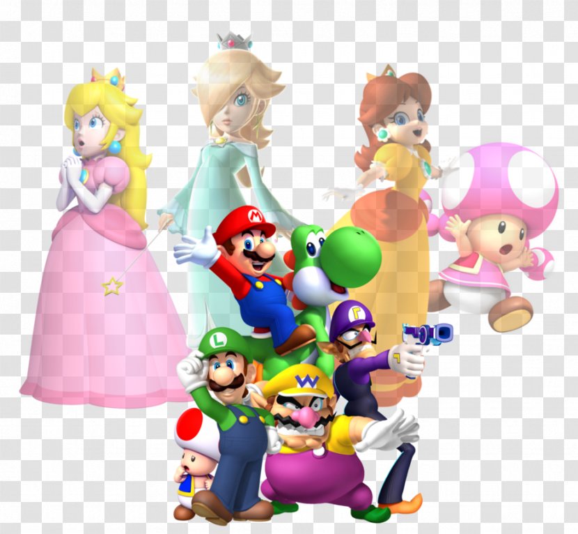 Super Mario Bros. Toad Rosalina Princess Peach - Toadette - Luigi Transparent PNG