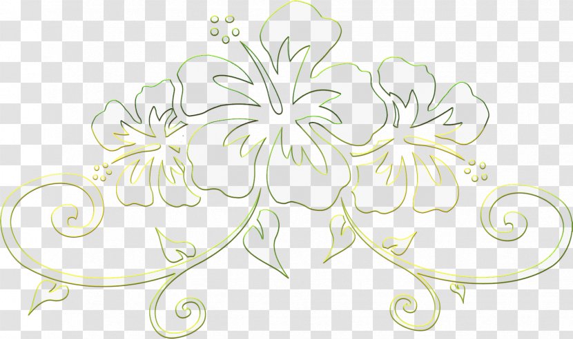Floral Design Visual Arts Drawing - Black And White - Delicate Transparent PNG
