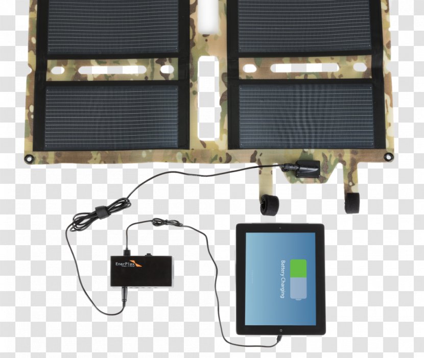 Battery Charger Light Solar Panels Energy Transparent PNG
