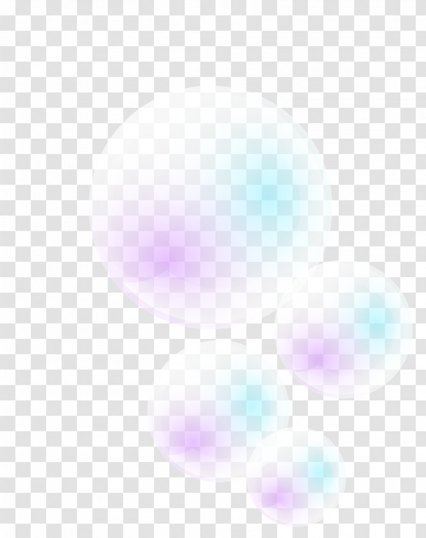 Purple Pattern - Lilac - Blue Dream Bubbles Transparent PNG