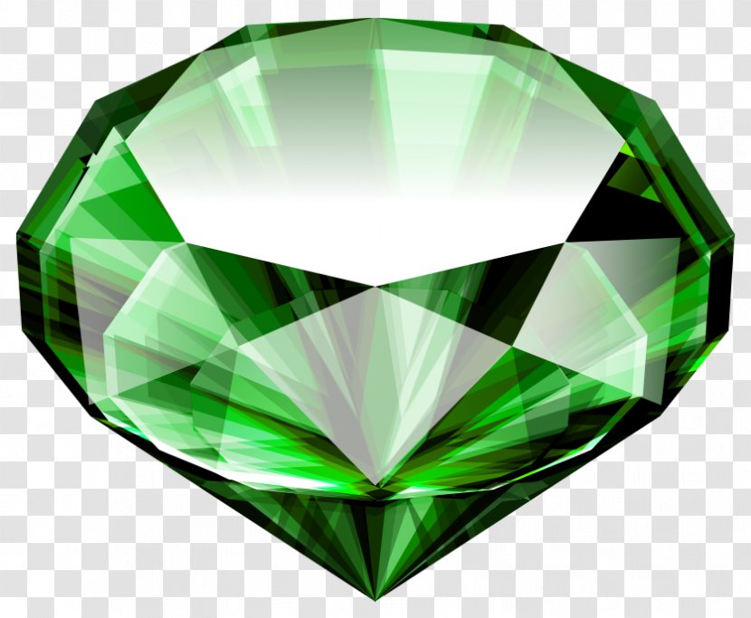 Emerald Gemstone Diamond Clip Art - Google Play - Large Clipart Picture Transparent PNG