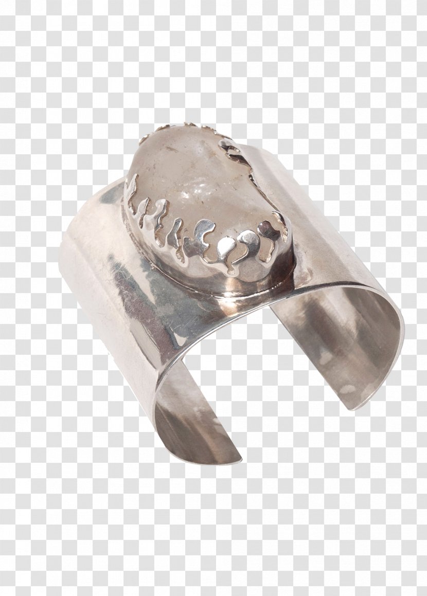 Earth Silver Body Jewellery Cuff Transparent PNG