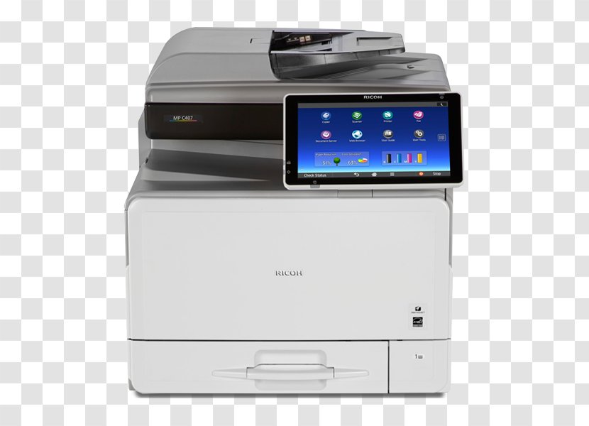 Multi-function Printer Ricoh Savin Image Scanner - Managed Print Services Transparent PNG