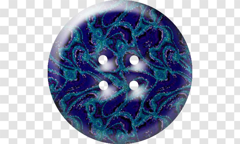 Turquoise Organism - Blue Button Jellyfish Transparent PNG