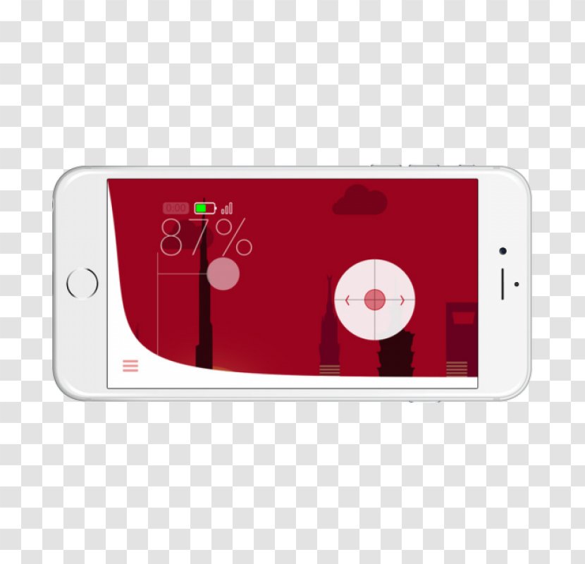 Christmas Ornament Rectangle - Red Transparent PNG
