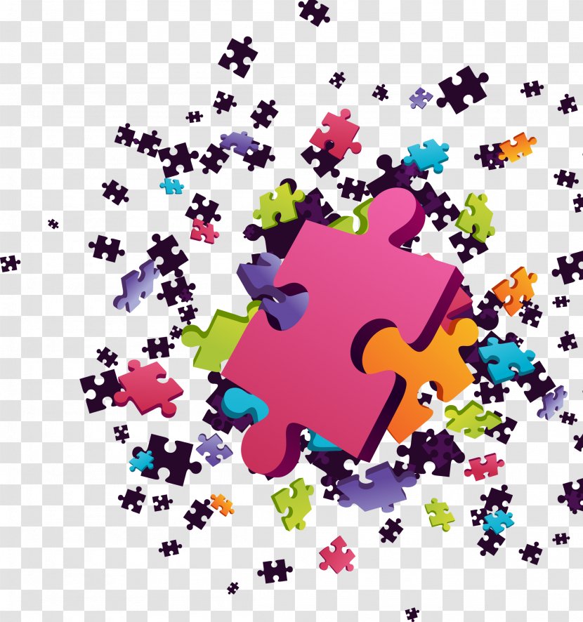 Jigsaw Puzzles Game Clip Art - Raster Graphics - Point Transparent PNG
