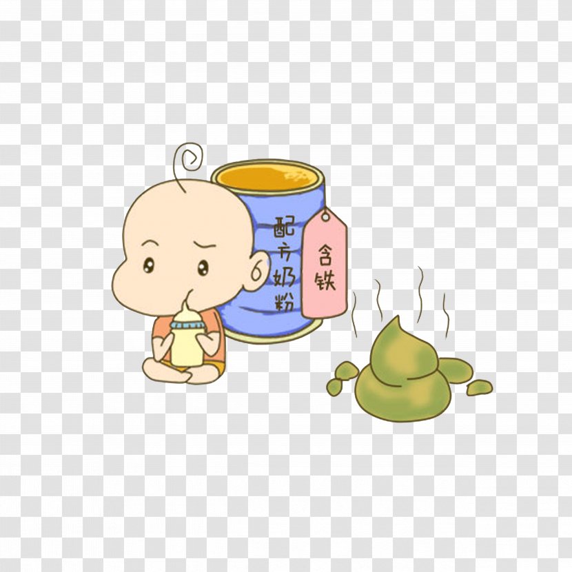 Milk Feces Defecation Infant - Tell Your Baby What You Need To Drink Through Stool Transparent PNG