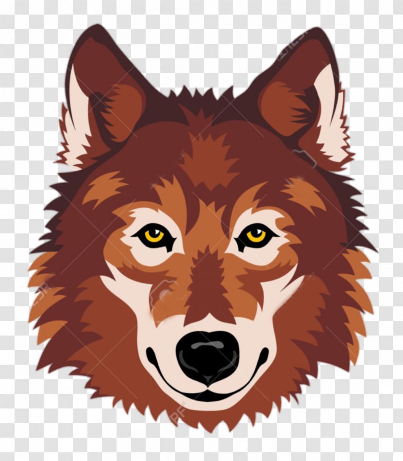 Gray Wolf Clip Art - Fox - Head Silhouette Transparent PNG