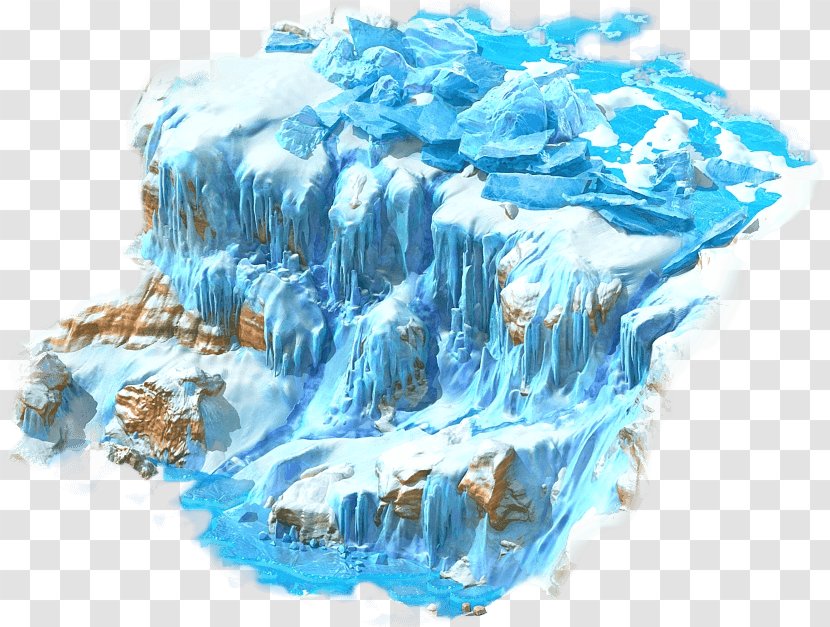 Waterfall Iceberg - Organism Transparent PNG