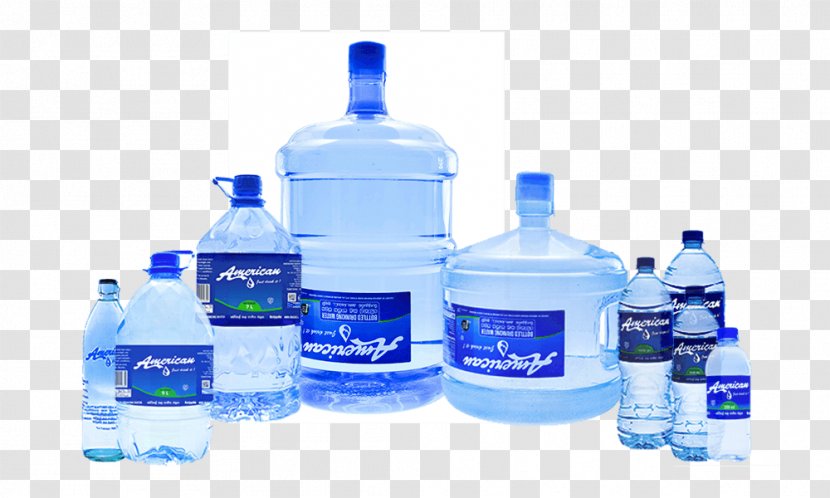 Water Bottles Mineral Plastic Bottle United States - Distilled Transparent PNG