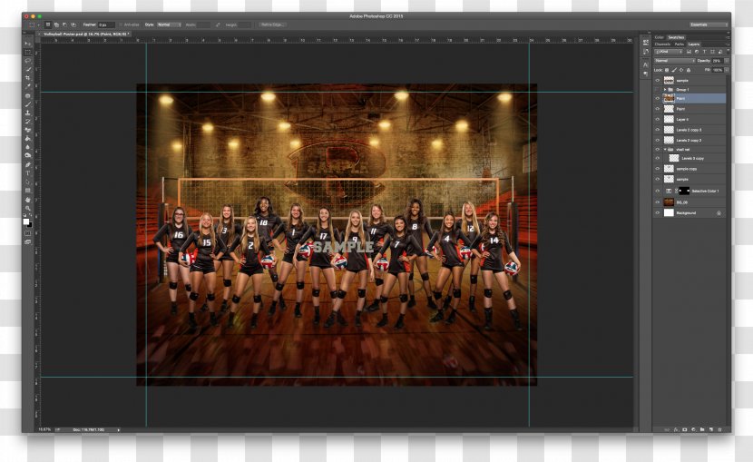 Desktop Wallpaper Volleyball Sports Team - Football - Theme Poster Design Transparent PNG