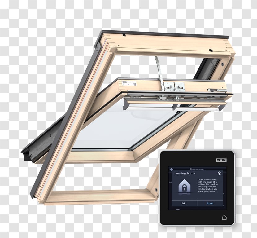 Roof Window VELUX Pitch - Insulated Glazing Transparent PNG