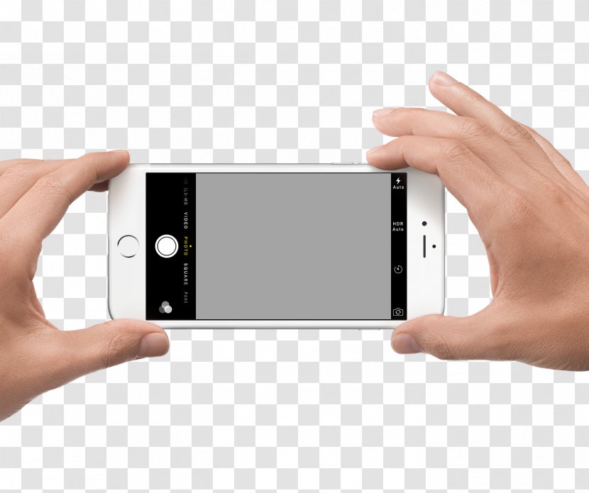 IPhone Business Cards Image Scanner - Telephone - Mockup Transparent PNG