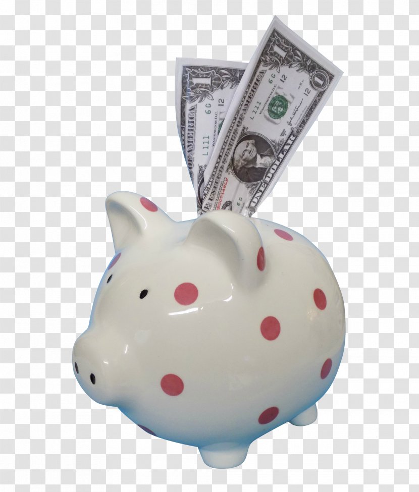 Piggy Bank Saving Money - Cash Transparent PNG