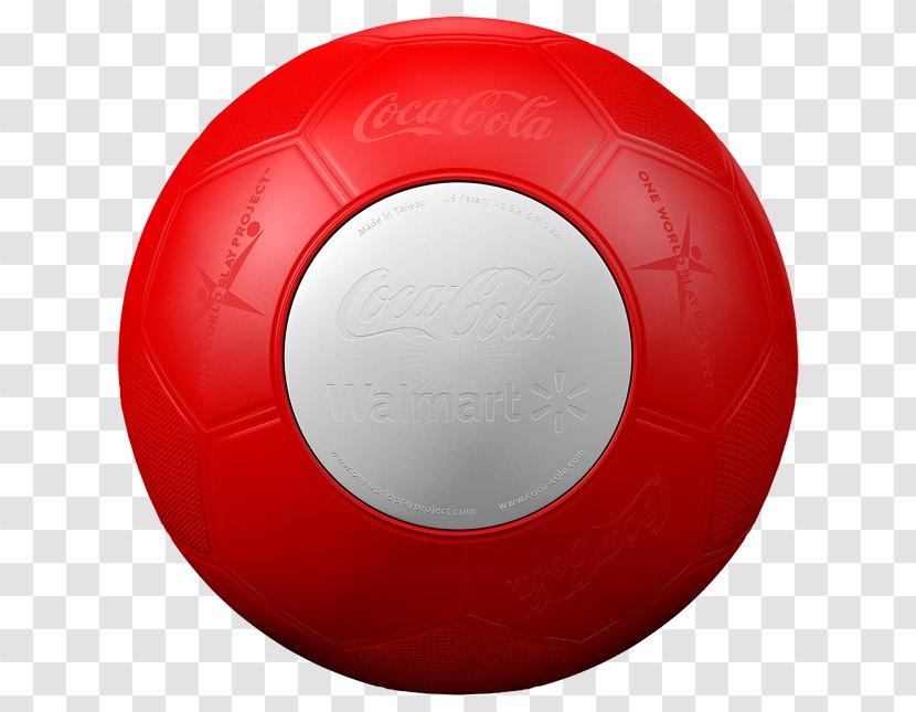 Soccer Ball - Red Transparent PNG