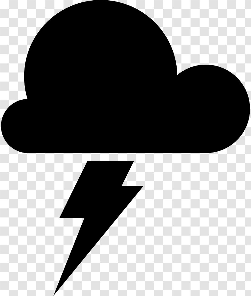 Vector Graphics Thunderstorm Lightning - Blackandwhite - Storm Transparent PNG