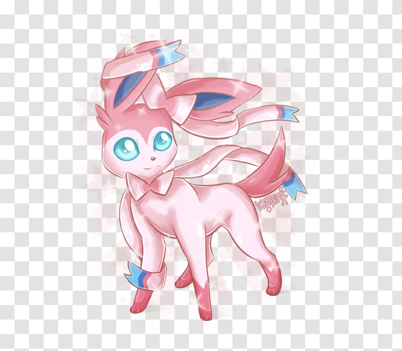 Sylveon Pony Pokémon Mismagius - Heart - Pokemon Transparent PNG