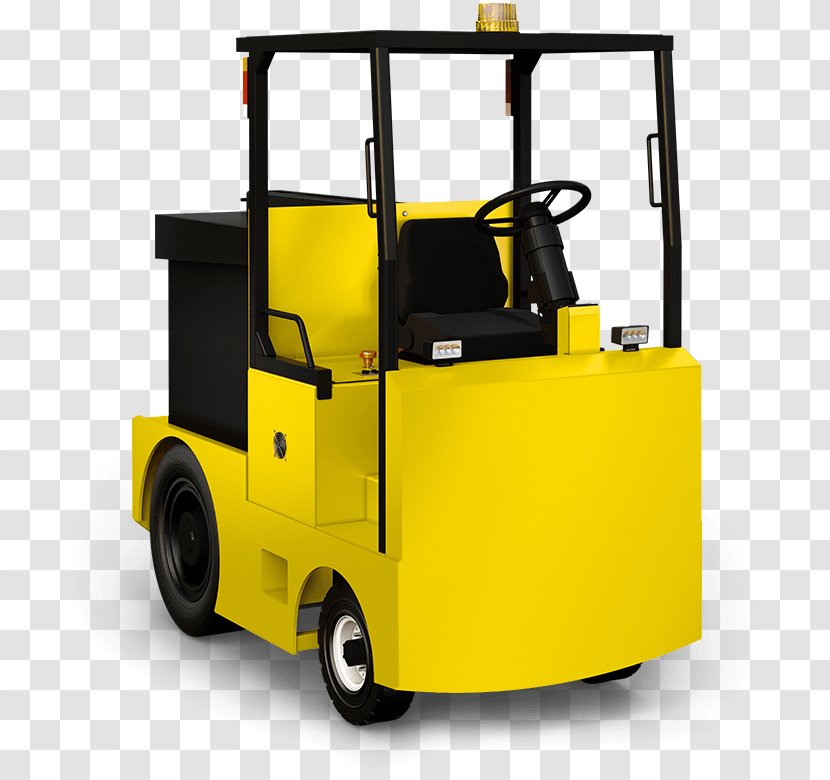 Tractor Towing Industry Forklift Electric Vehicle - Tugboat Transparent PNG