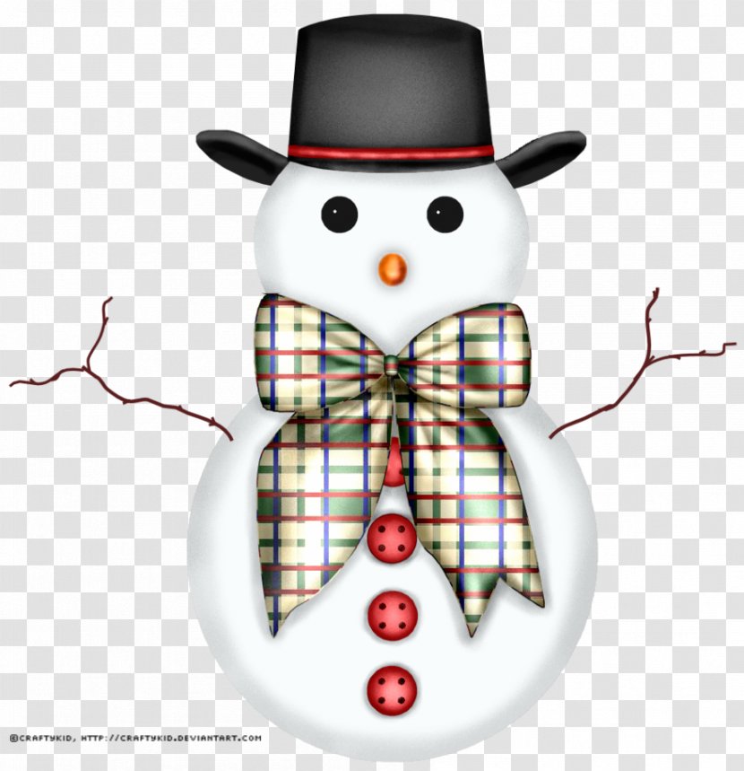 Christmas Ornament - Snowman - Simple Transparent PNG