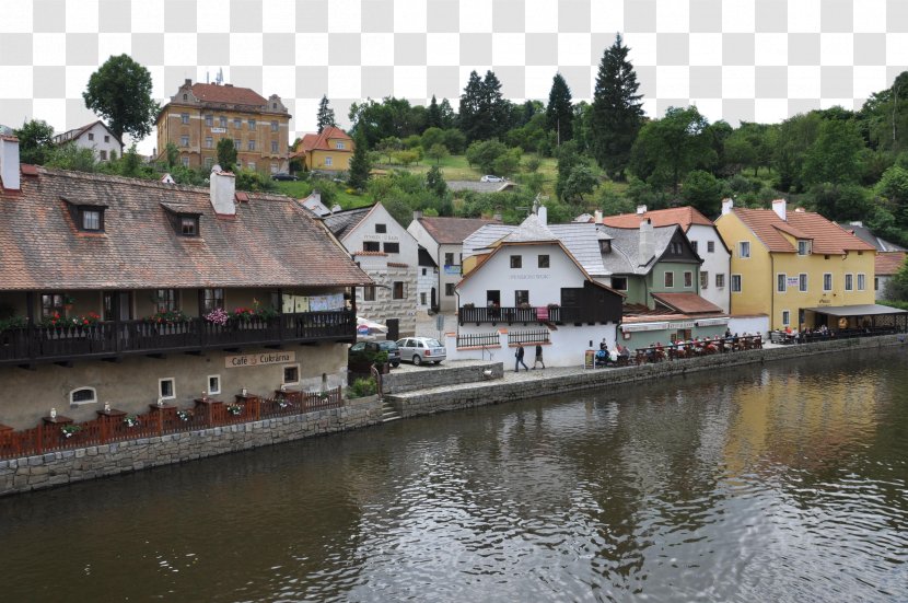 U010ceskxfd Krumlov Telu010d Bohemia Islander Wallpaper - River - CK Czech Fairy Tale Town Transparent PNG