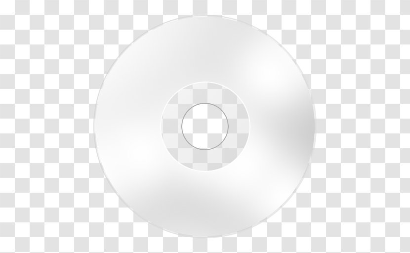 Compact Disc Circle - White Transparent PNG