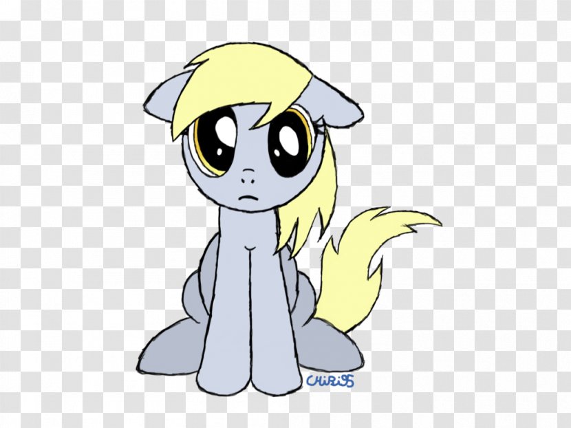 Pony Derpy Hooves Horse Muffin - Cartoon - Hoof Print Transparent PNG