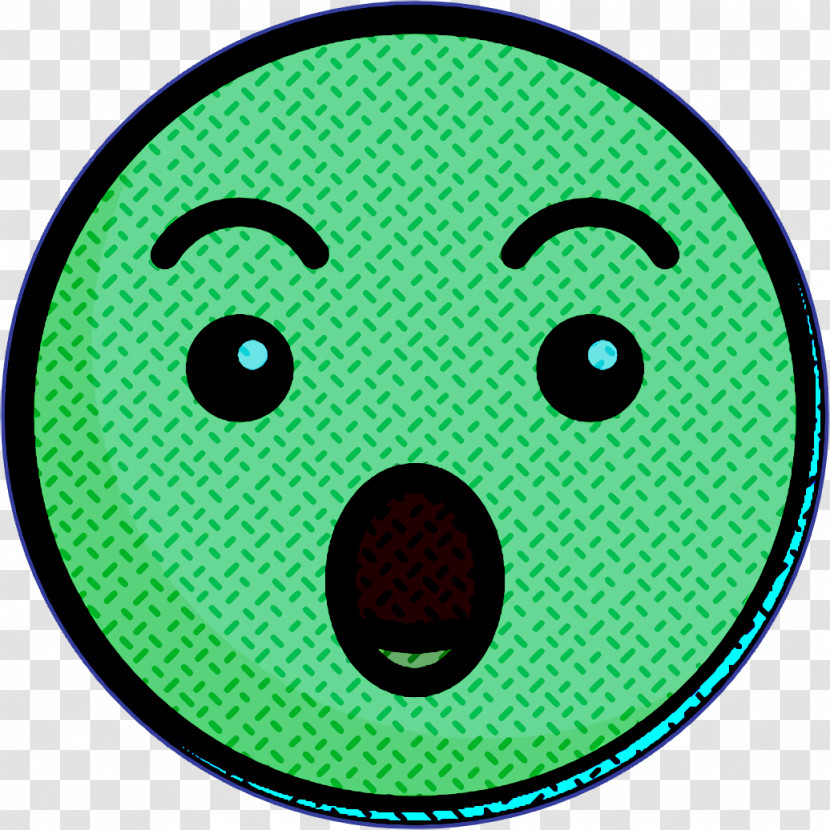 Surprised Icon Emoji Icon Transparent PNG