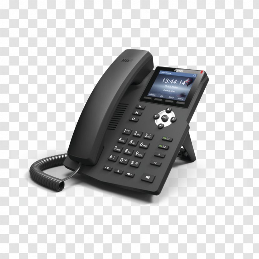 VoIP Phone Session Initiation Protocol Voice Over IP Telephone Interactive Response - Corded - Ip Pbx Transparent PNG