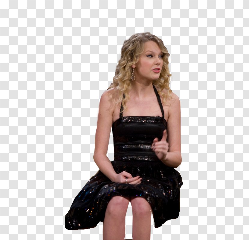 Taylor Swift The Tonight Show With Jay Leno Celebrity Singer-songwriter Back To December - Cartoon Transparent PNG