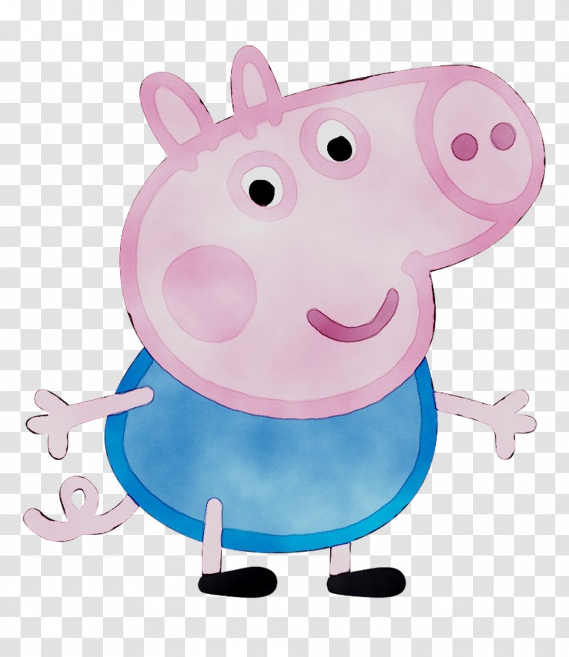 George Pig Edmond Elephant Peppa T Shirt Birthday - Television Show - Suidae Transparent PNG