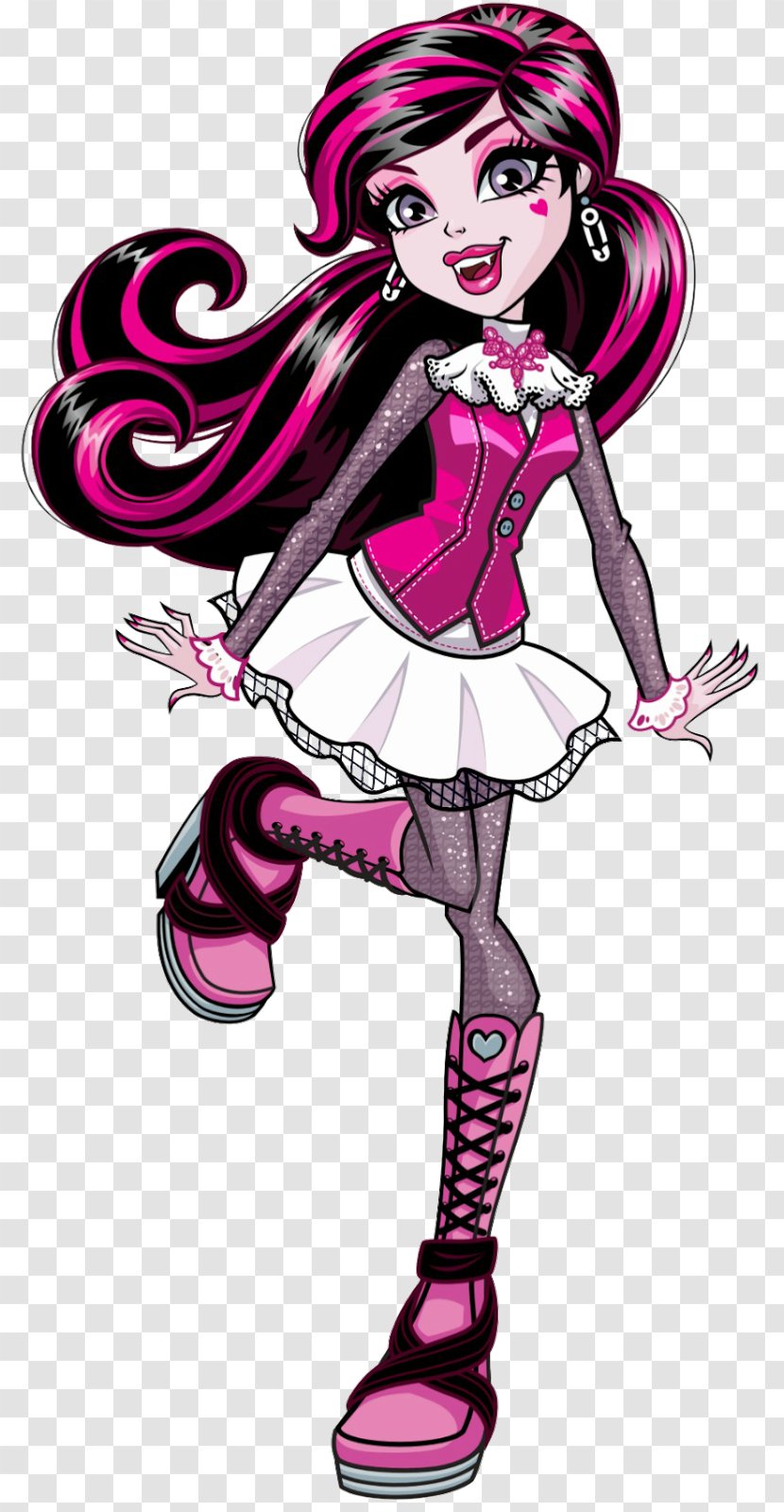 Frankie Stein Monster High Doll Barbie Toy - Silhouette Transparent PNG
