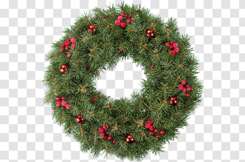 Advent Wreath Christmas Decoration - Spruce - Wedding Transparent PNG