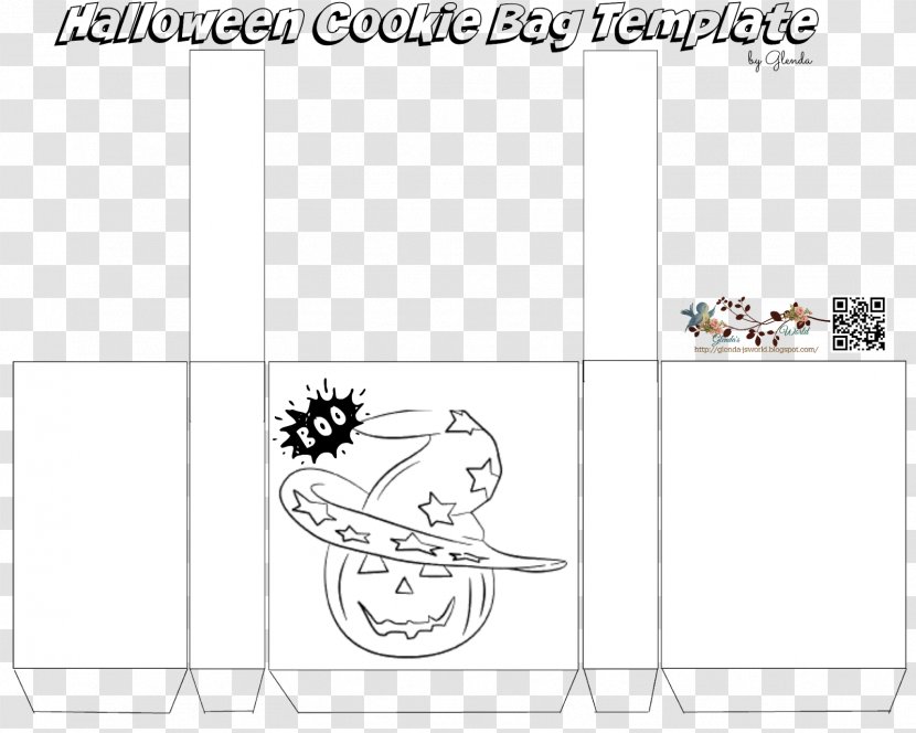 Paper Cartoon Illustration Font Animal - Black - Cookie Bag Transparent PNG