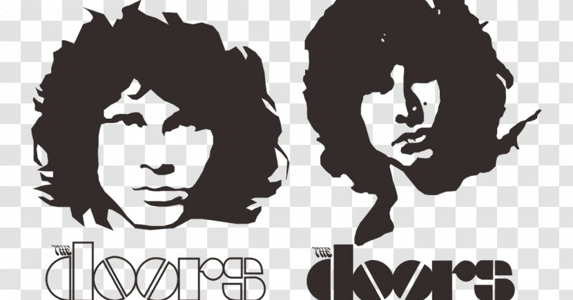 Jim Morrison The Doors Logo - Silhouette - Tree Transparent PNG